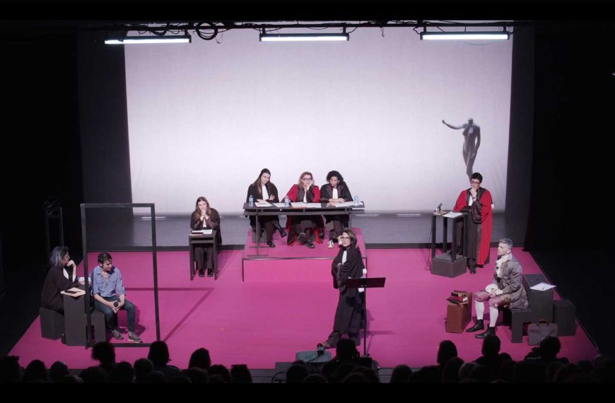 Théâtre - "Notre procès" Texte &Mise en Scène : Bérénice Hamidi et Gaëlle Marti